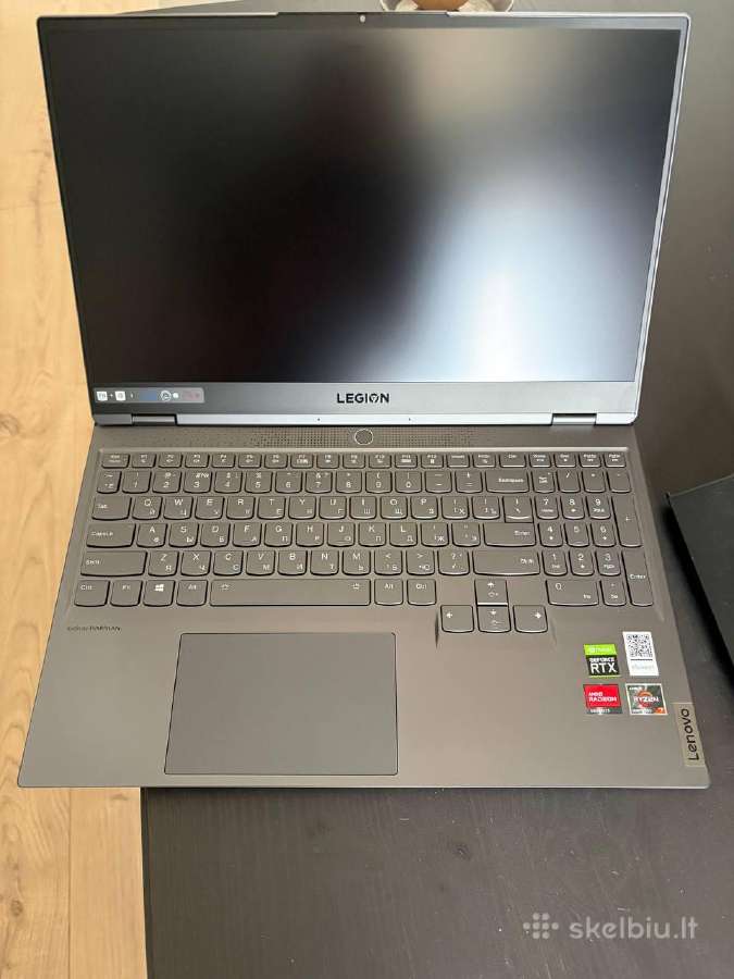 Lenovo Legion Slim 7/ryzen7 5800/rtx 3060/16gb/1tb - nuotraukos Nr. 5