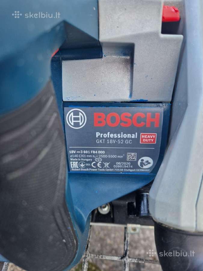 Bosch igilinamasis pjūklas - nuotraukos Nr. 4