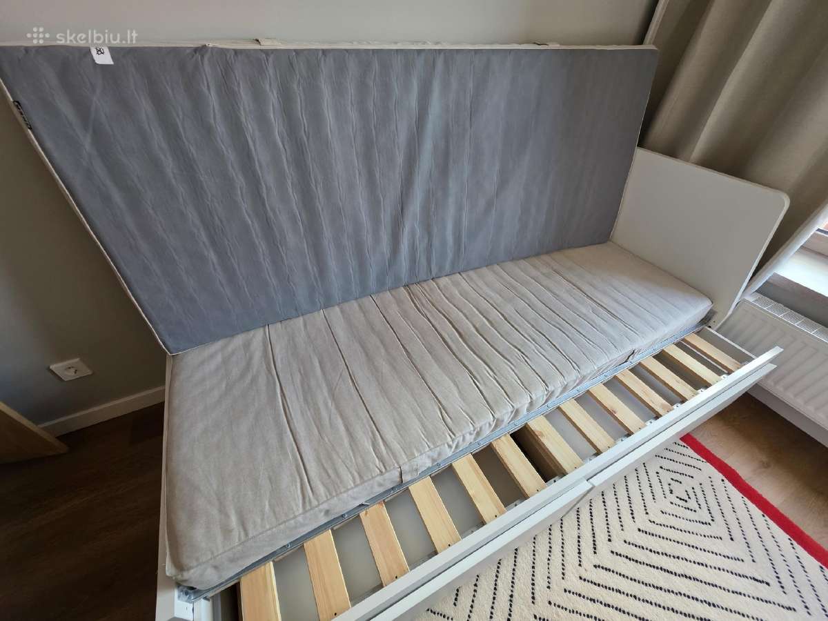 Ikea Flekke ištraukiama viengulė / dvigulė lova - nuotraukos Nr. 4