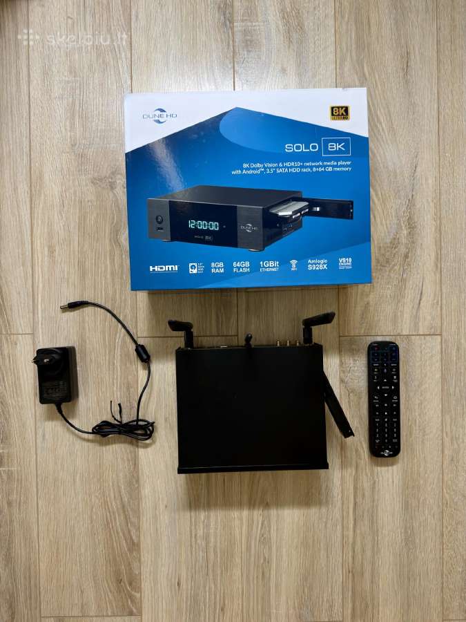 Multimedijos grotuvas Dune HD Solo 8k - nuotraukos Nr. 7