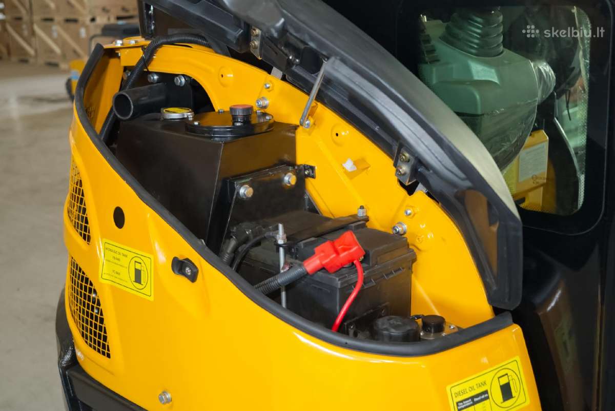 Mini Ekskavatorius Enzo Ht-25, Kubota D1105 (su ka - nuotraukos Nr. 16