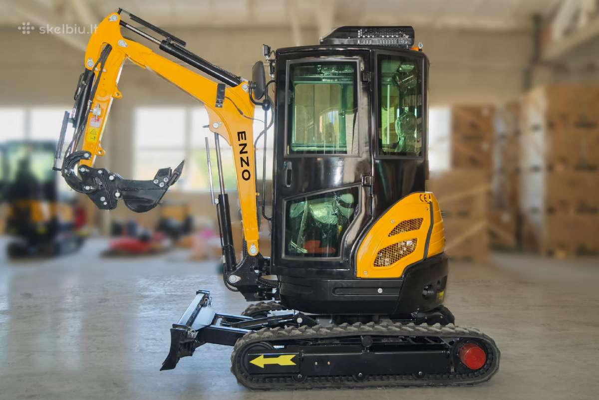 Mini Ekskavatorius Enzo Ht-25, Kubota D1105 (su ka - nuotraukos Nr. 9