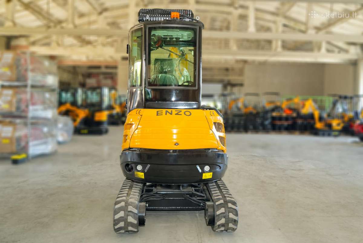 Mini Ekskavatorius Enzo Ht-25, Kubota D1105 (su ka - nuotraukos Nr. 3