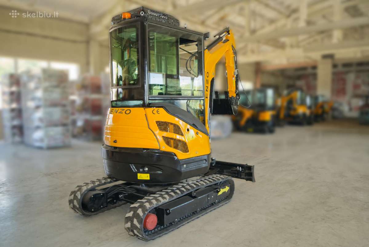 Mini Ekskavatorius Enzo Ht-25, Kubota D1105 (su ka - nuotraukos Nr. 8