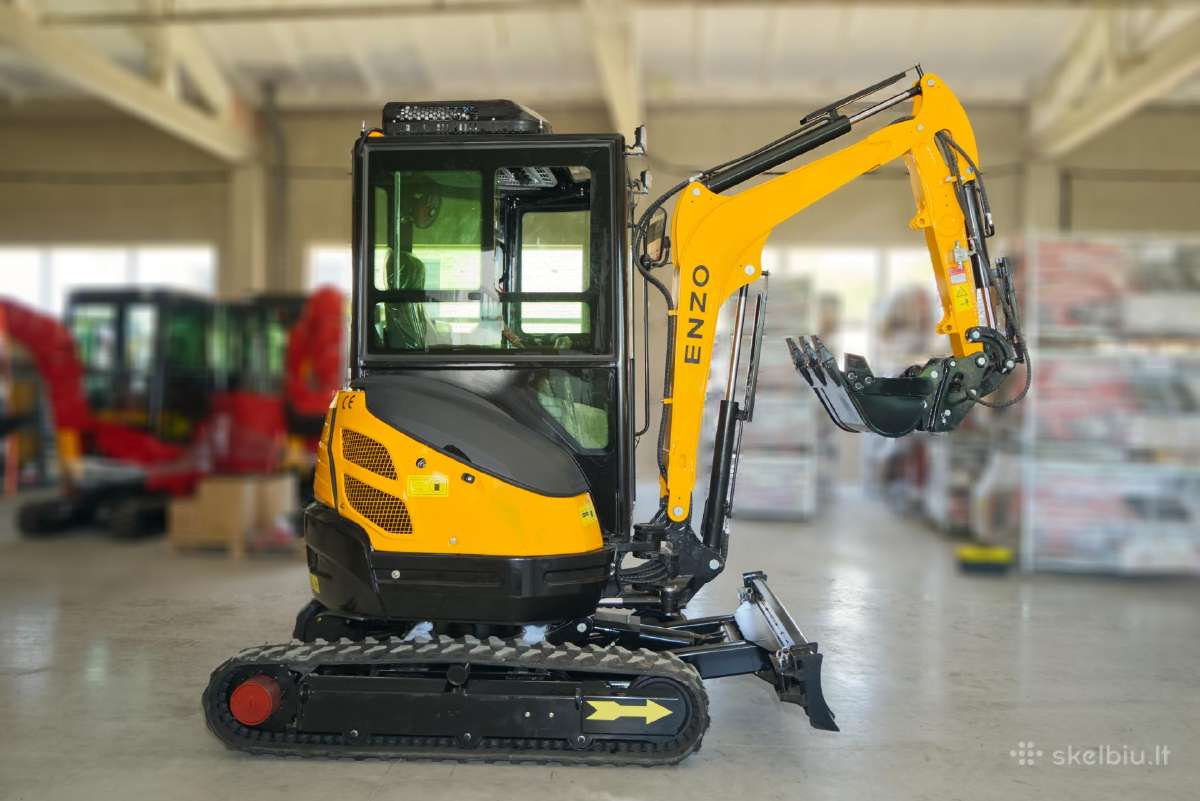 Mini Ekskavatorius Enzo Ht-25, Kubota D1105 (su ka - nuotraukos Nr. 6