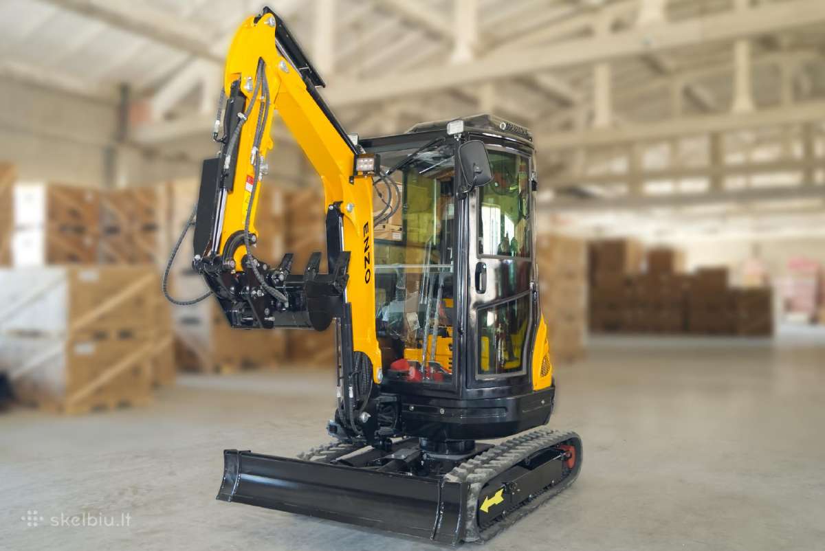 Mini Ekskavatorius Enzo Ht-25, Kubota D1105 (su ka - nuotraukos Nr. 7