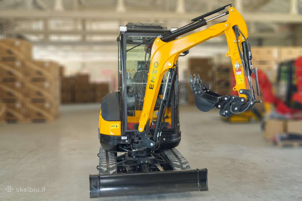 Mini Ekskavatorius Enzo Ht-25, Kubota D1105 (su ka - nuotraukos Nr. 5