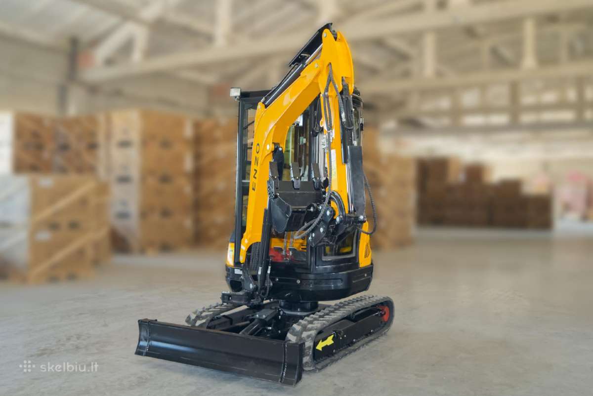 Mini Ekskavatorius Enzo Ht-25, Kubota D1105 (su ka - nuotraukos Nr. 10