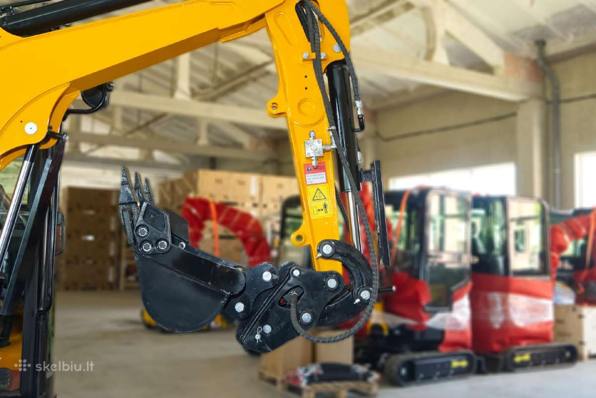 Mini Ekskavatorius Enzo Ht-25, Kubota D1105 (su ka - nuotraukos Nr. 20