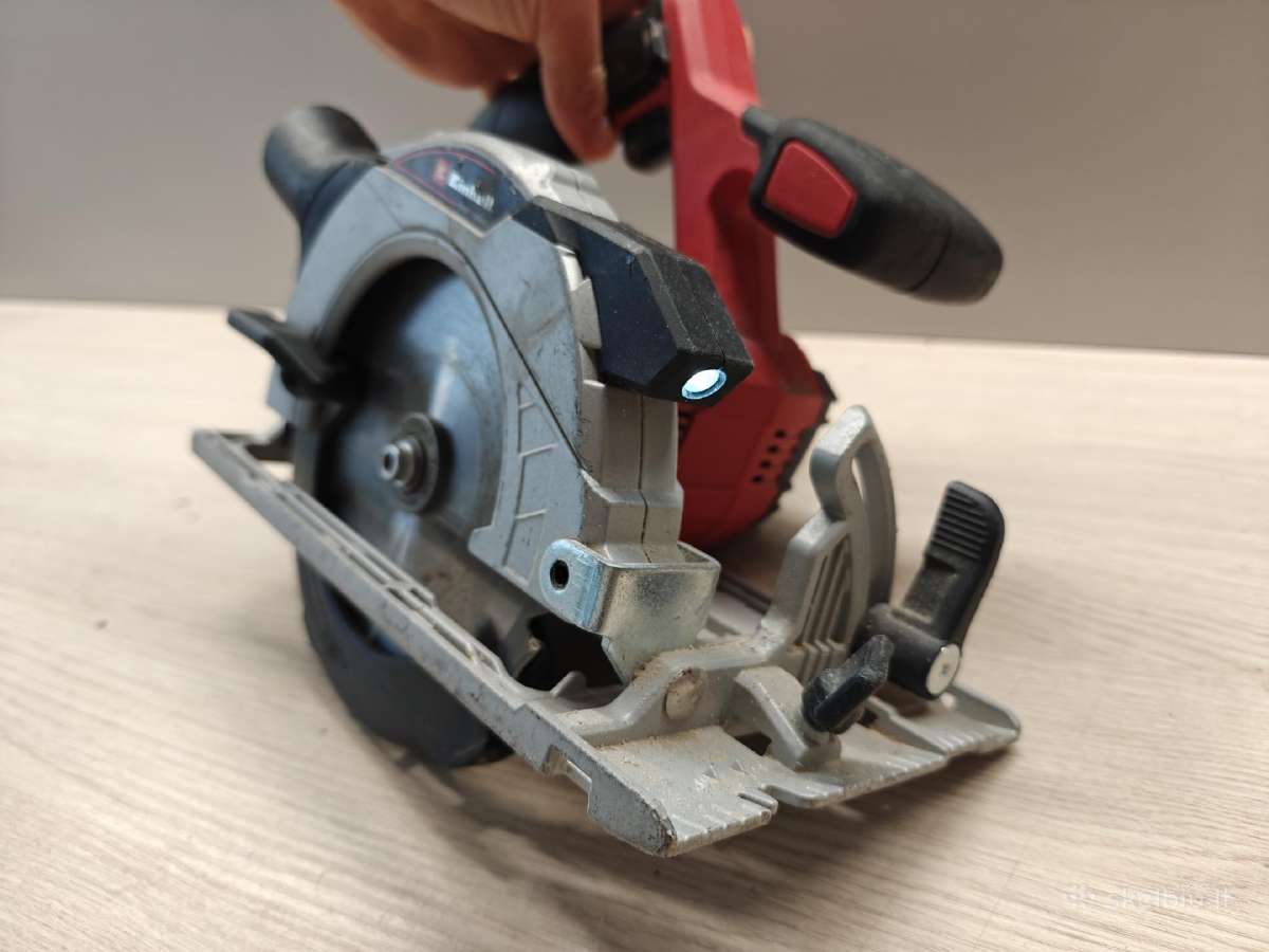 Akumuliatorinis diskinis pjūklas Einhell Te-cs 18 - nuotraukos Nr. 2