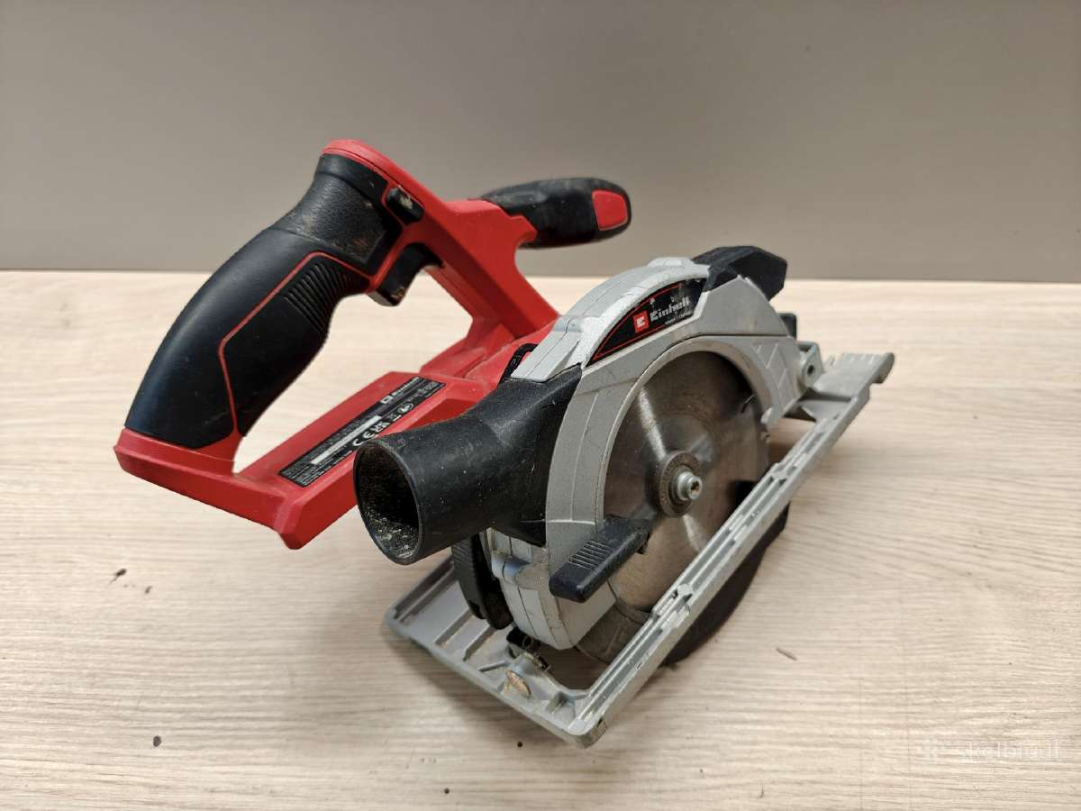 Akumuliatorinis diskinis pjūklas Einhell Te-cs 18 - nuotraukos Nr. 3