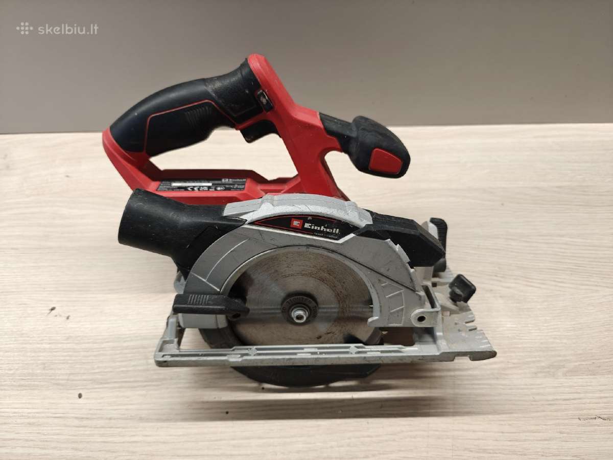 Akumuliatorinis diskinis pjūklas Einhell Te-cs 18 - nuotraukos Nr. 5