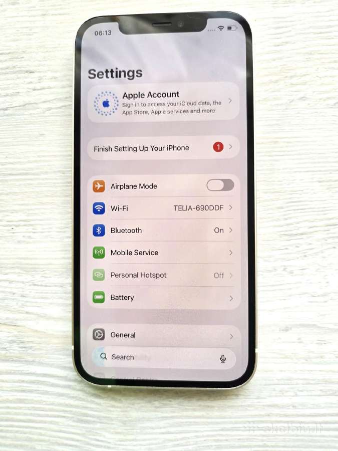 iPhone 12 128 GB Baltas - nuotraukos Nr. 5