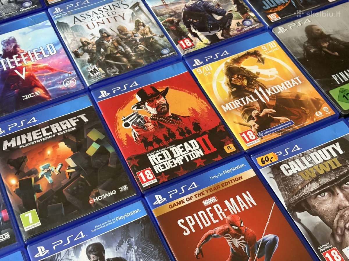 Sony Playstation 4/5 žaidimai, Ps4, Ps5 - nuotraukos Nr. 3