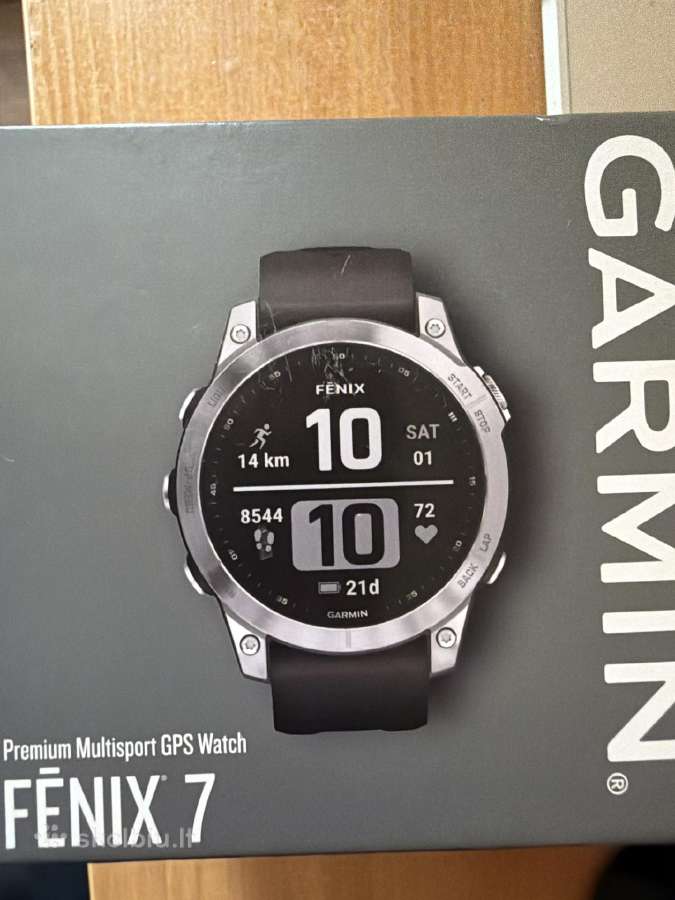 Garmin Fenix 7 47mm sidabrinis - nuotraukos Nr. 3