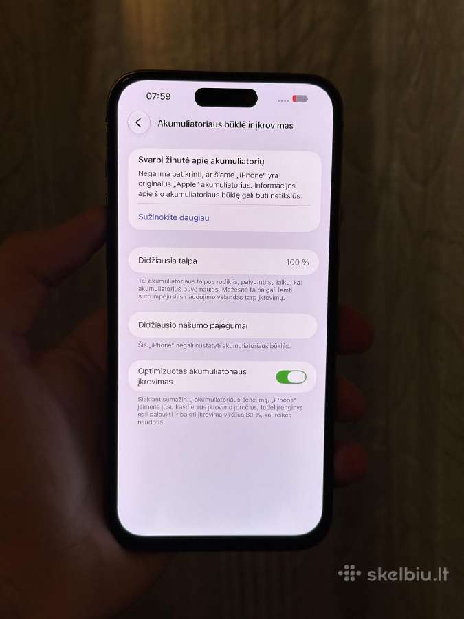 iPhone 14 Pro Max 256gb - nuotraukos Nr. 5
