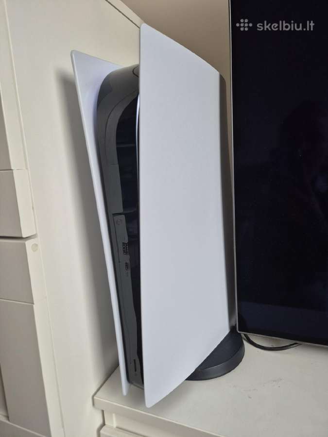Ps5 825gb Digital white + 2 pulteliai + pakrovėjas - nuotraukos Nr. 2