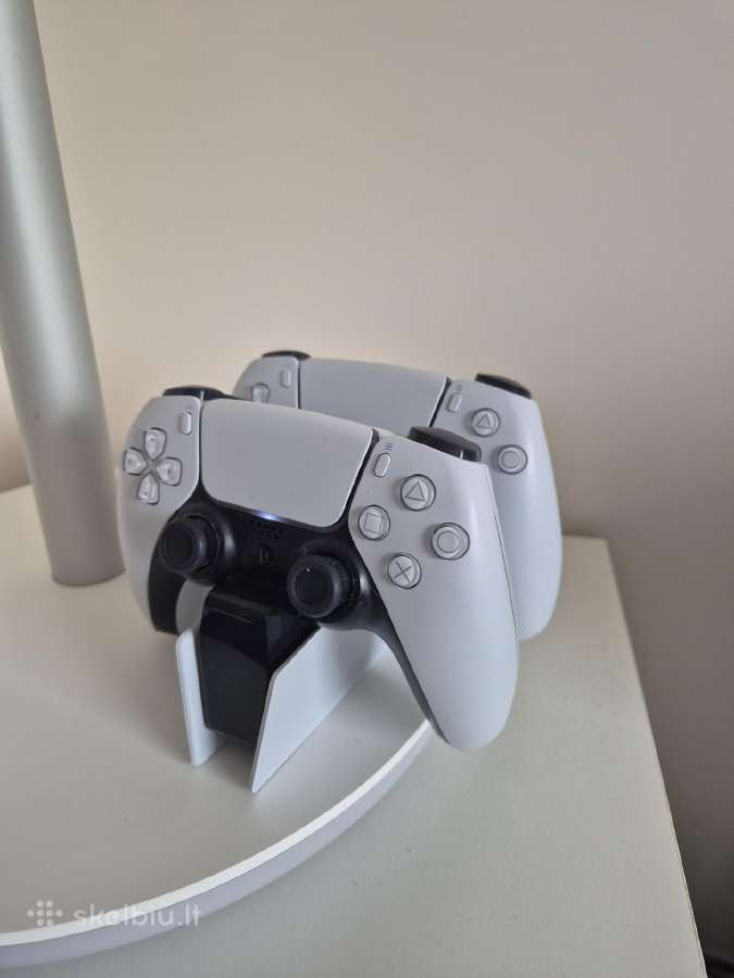 Ps5 825gb Digital white + 2 pulteliai + pakrovėjas - nuotraukos Nr. 3
