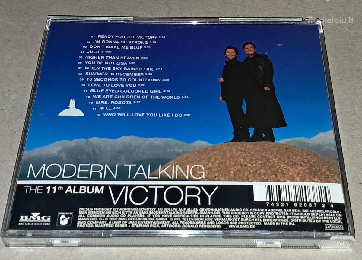 Modern Talking - Victory (Audio CD) - nuotraukos Nr. 2