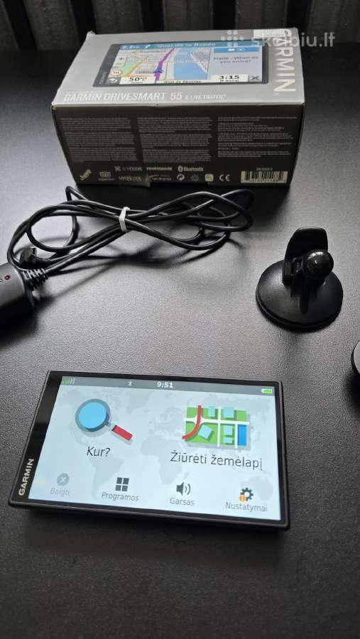 „Garmin® Drivesmart 55“ Traffic su WiFi - nuotraukos Nr. 12