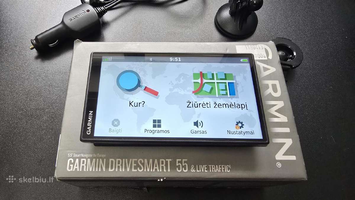 „Garmin® Drivesmart 55“ Traffic su WiFi - nuotraukos Nr. 13