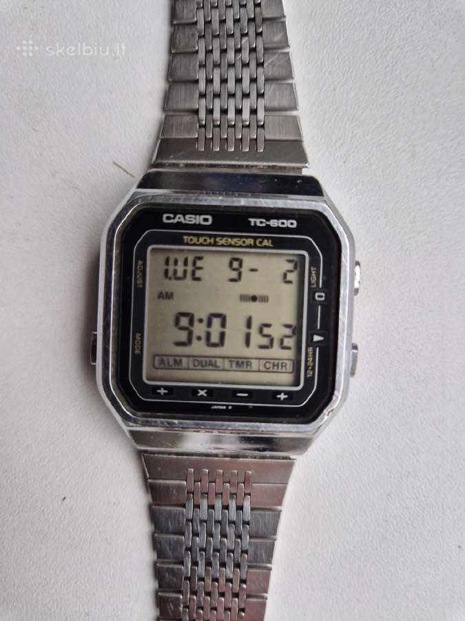 Laikrodis Casio Tc600 - nuotraukos Nr. 2