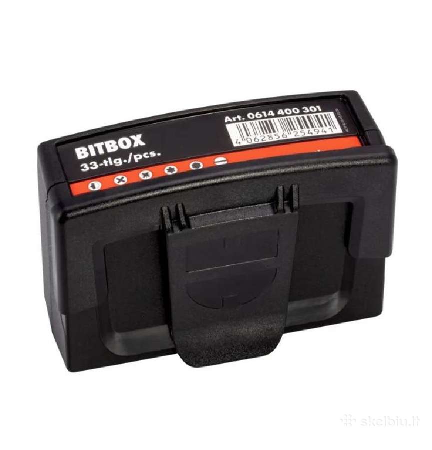 Wurth 33 Dalių Sukimo Antgalių Rinkinys „bitbox“ - nuotraukos Nr. 3
