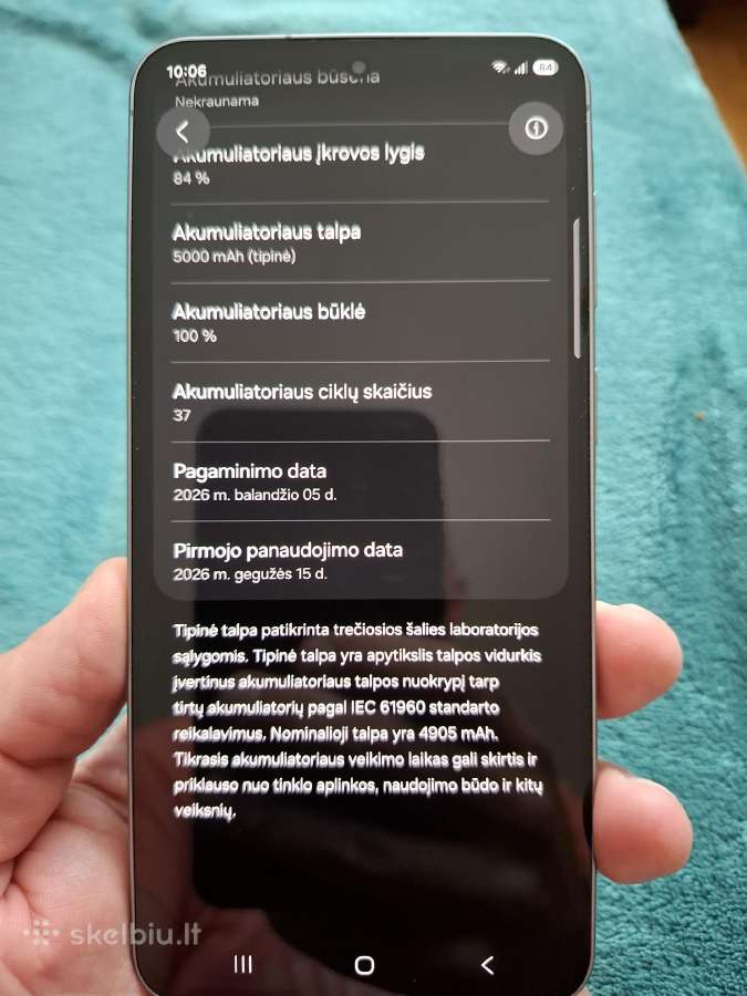 Samsung A57 128gb - nuotraukos Nr. 13
