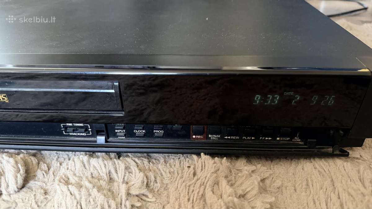Fisher Fvh-p200dk Vhs + pultelis - nuotraukos Nr. 2
