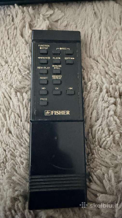 Fisher Fvh-p200dk Vhs + pultelis - nuotraukos Nr. 4