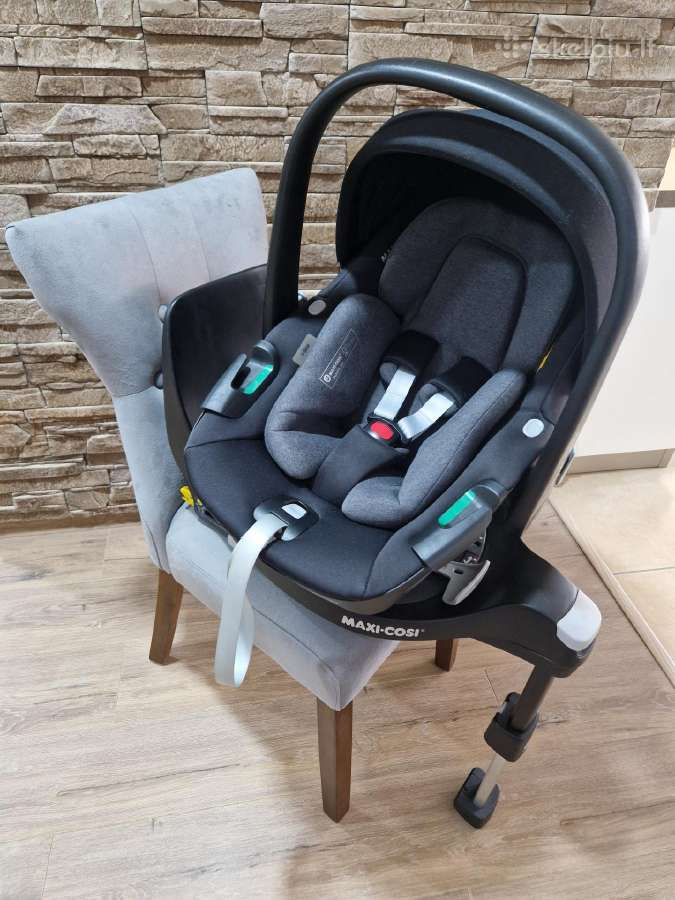 Maxi Cosi Pebble 360 + Familyfix 360 Pro bazė - nuotraukos Nr. 2