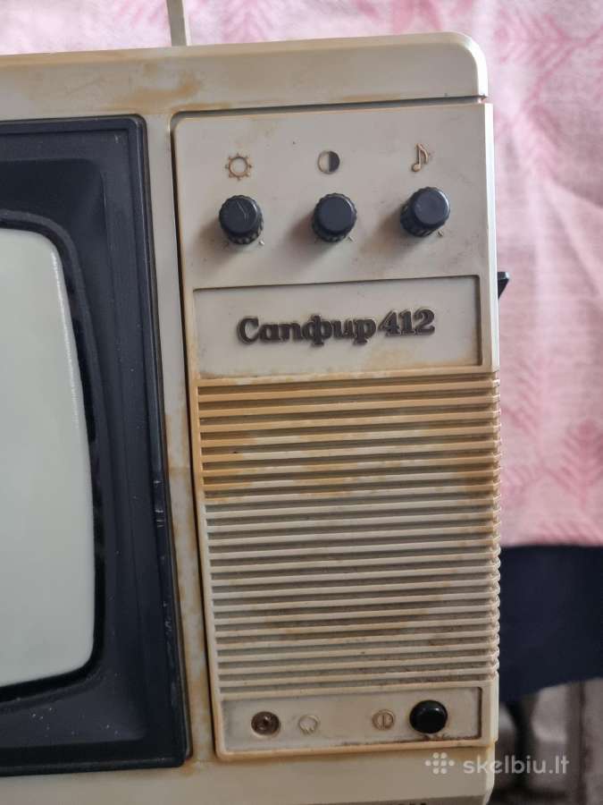 Vintažinis tarybinis televizorius Sapfir-412 - nuotraukos Nr. 7