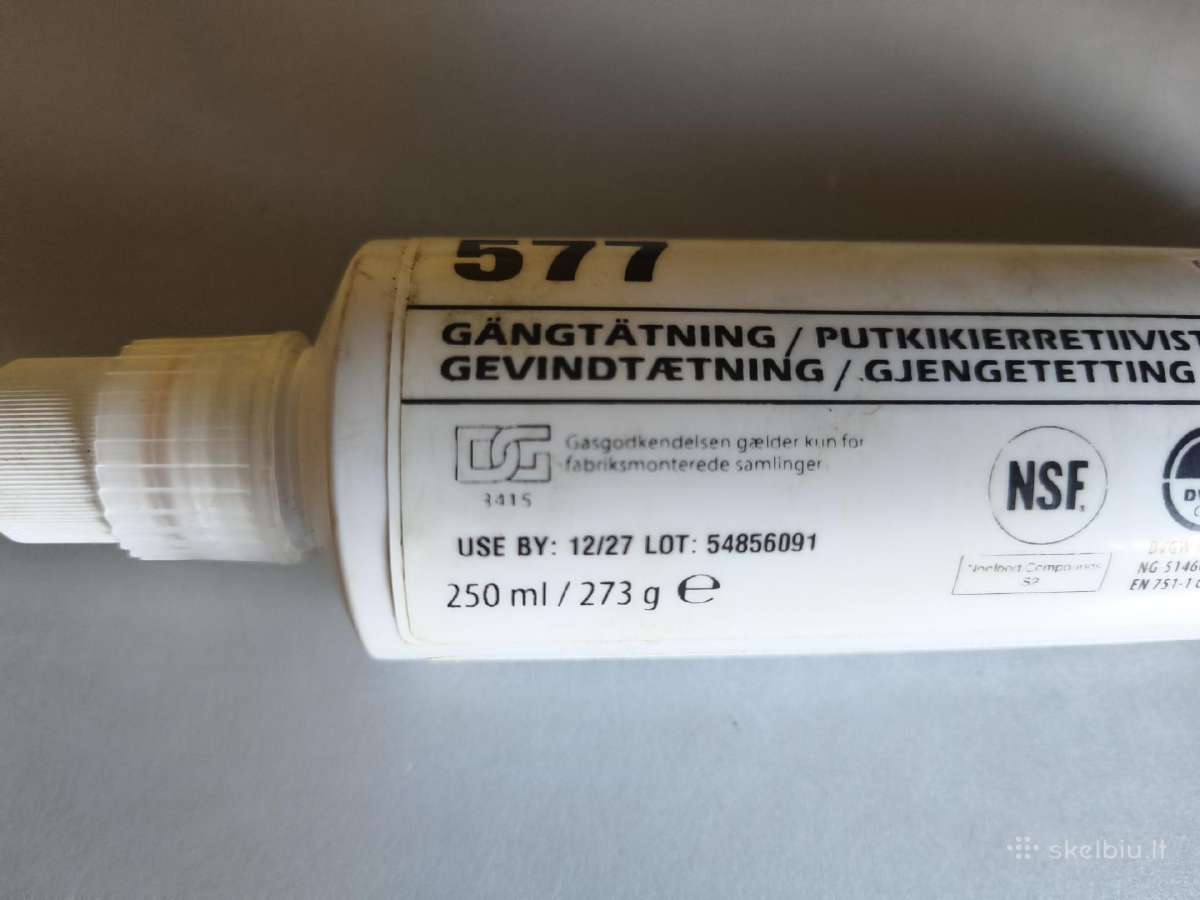 Loctite Mr5972 sandarinimo pasta, loctite 577 - nuotraukos Nr. 4