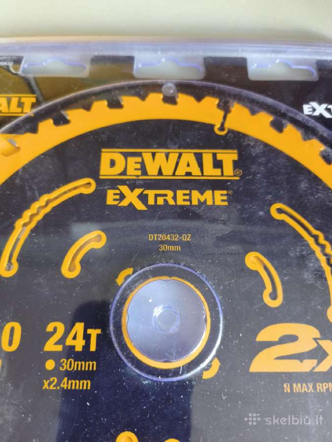 Pjovimo diskas medienai Dewalt Dt20432 - nuotraukos Nr. 2