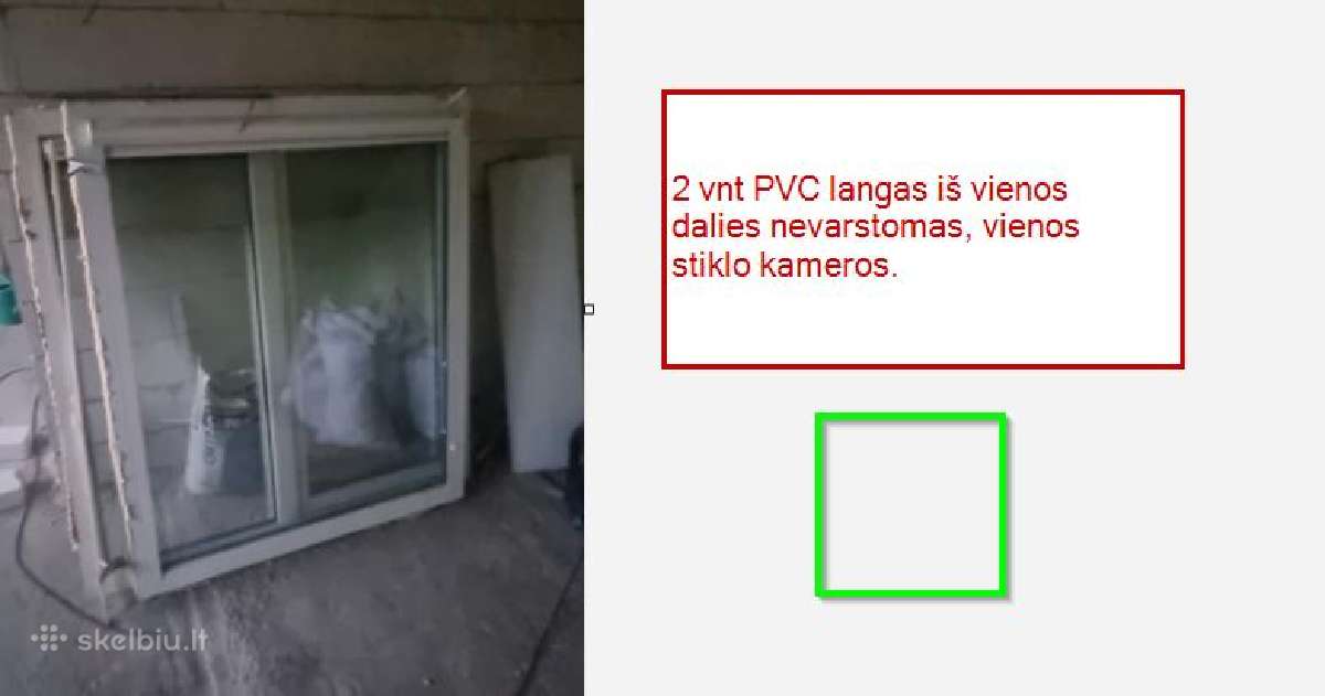 Nauduoti Pvc langai - nuotraukos Nr. 3