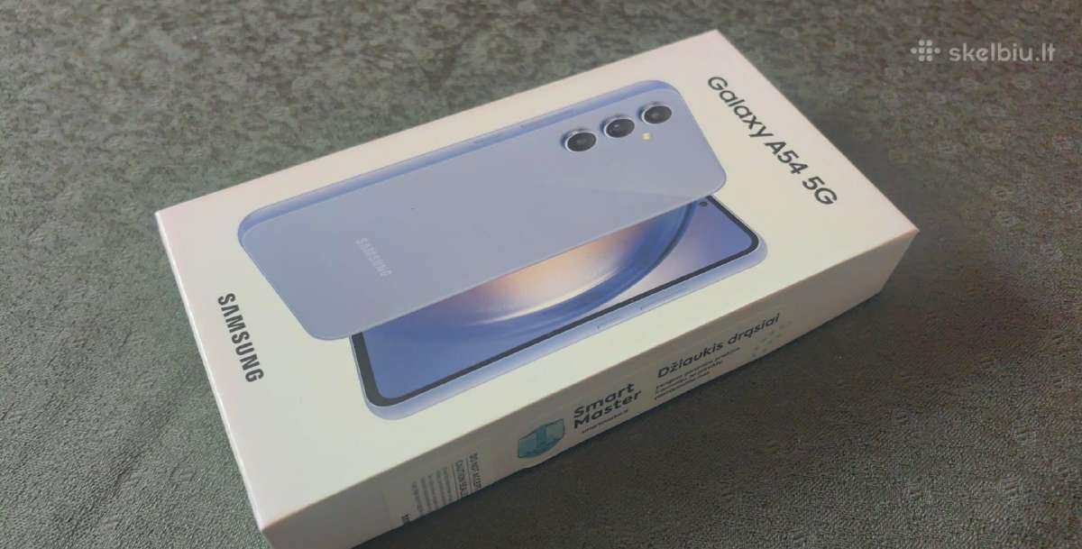 Samsung Galaxy A54 5G komplektas dezuteje - nuotraukos Nr. 8
