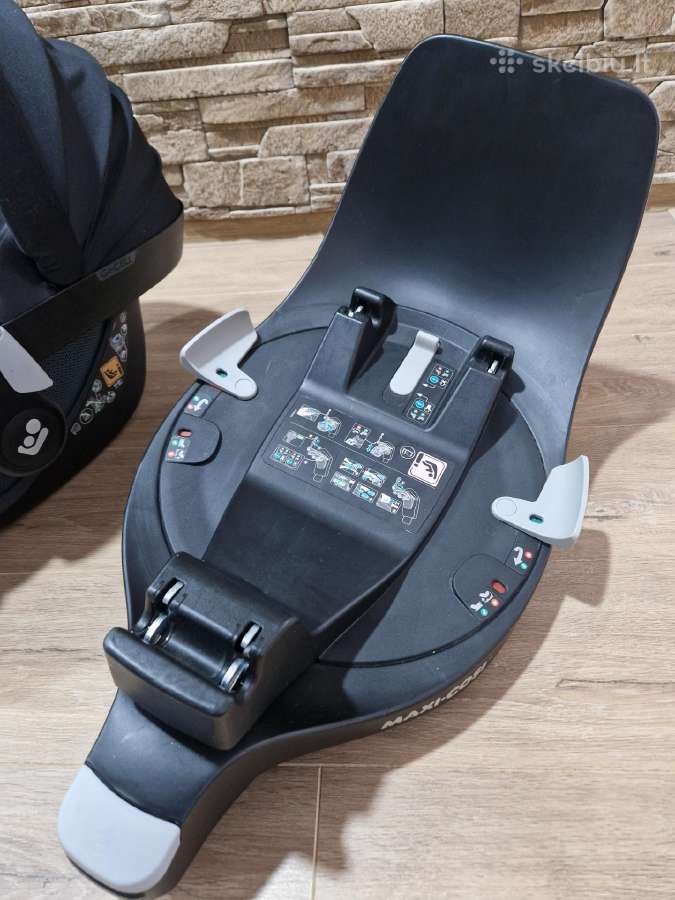 Maxi Cosi Pebble 360 + Familyfix 360 Pro bazė - nuotraukos Nr. 6