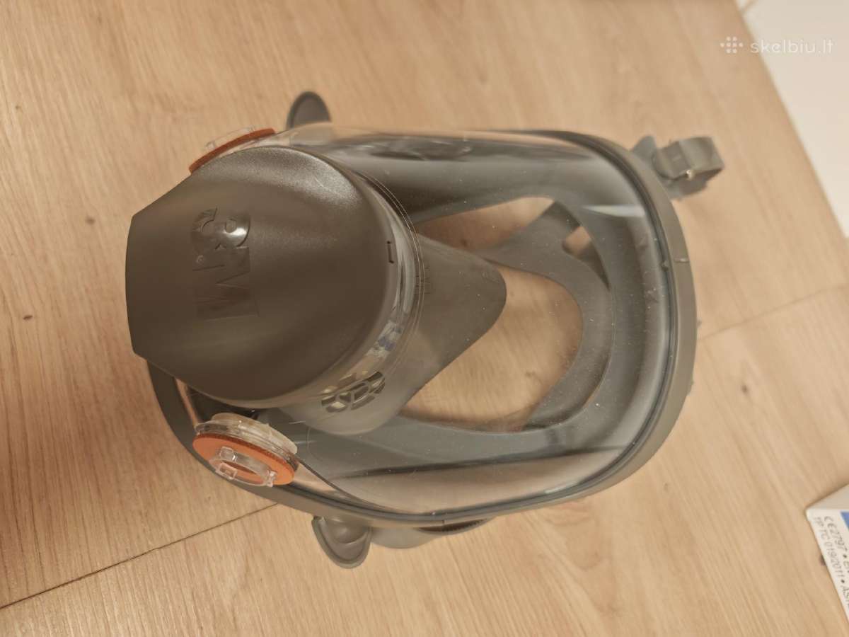 3m pilno veido respiratorius + 4 vnt 6098 filtrai - nuotraukos Nr. 2