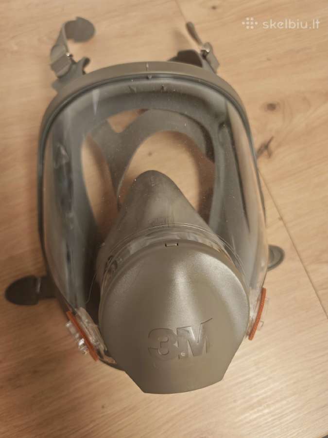 3m pilno veido respiratorius + 4 vnt 6098 filtrai - nuotraukos Nr. 4