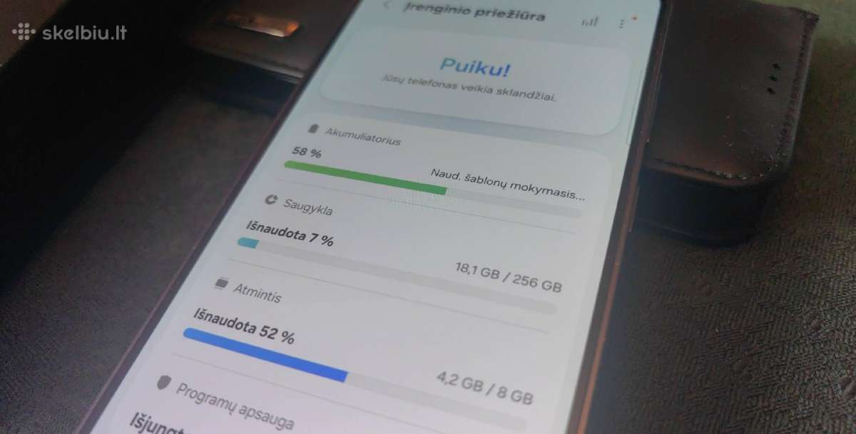 Samsung galaxy S24 256gb komplektas dezuteje - nuotraukos Nr. 5
