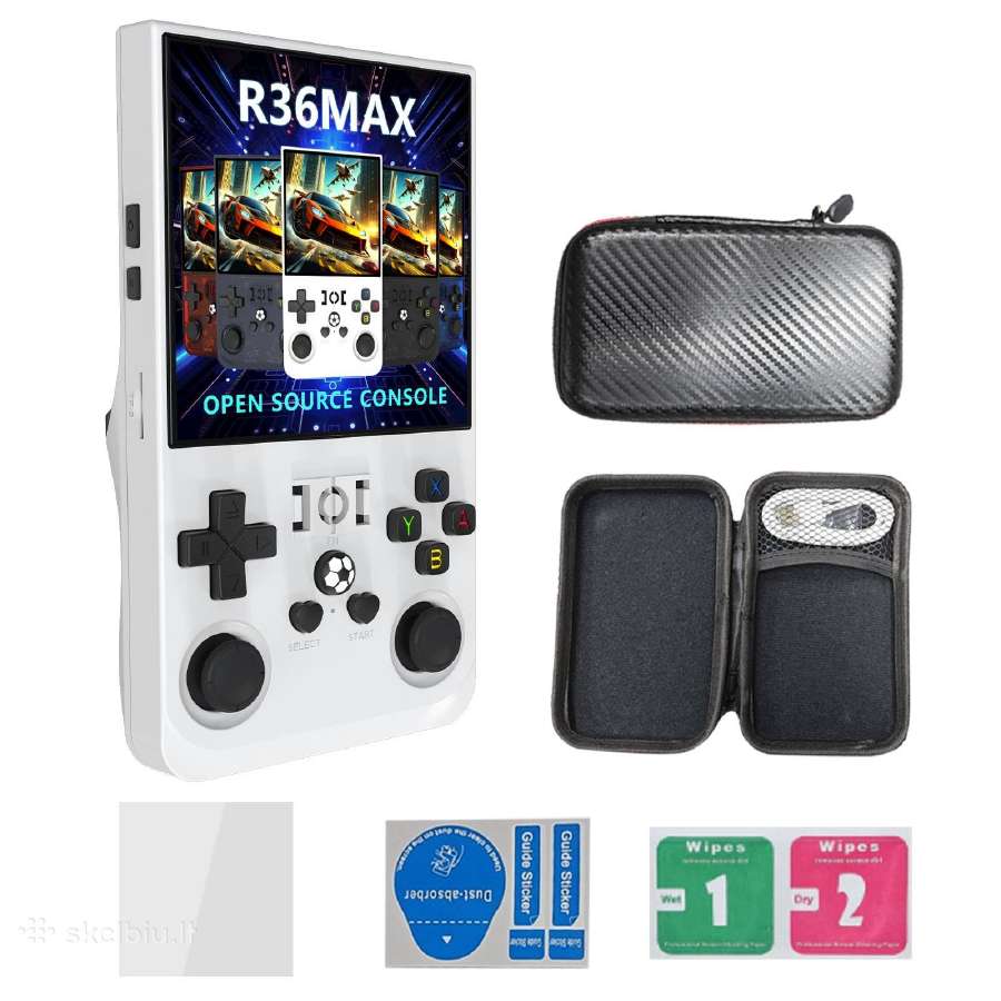Retro žaidimų konsolė R36 Max 4 coliu Ips" 720720 - nuotraukos Nr. 4
