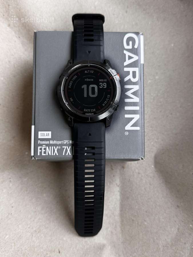 Garmin Fenix 7x pro solar - nuotraukos Nr. 2