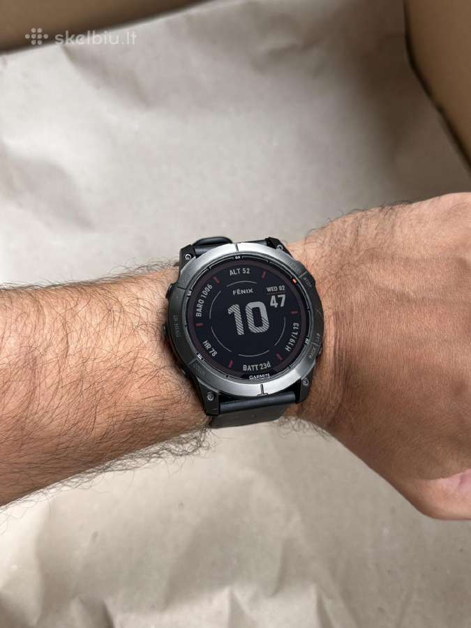 Garmin Fenix 7x pro solar - nuotraukos Nr. 3