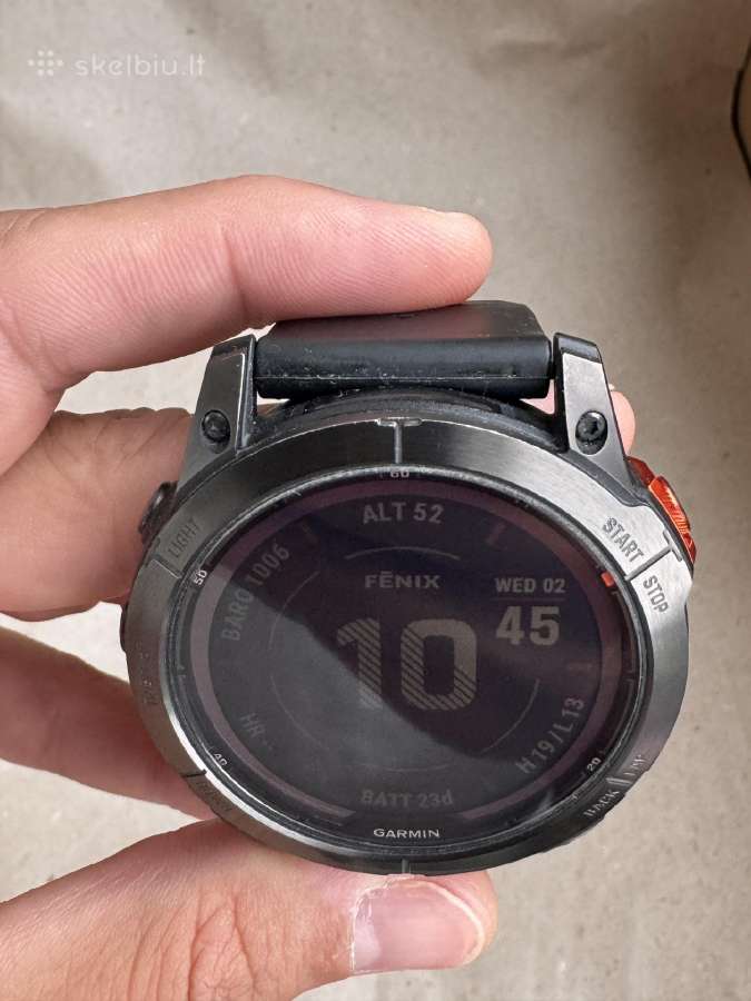 Garmin Fenix 7x pro solar - nuotraukos Nr. 8