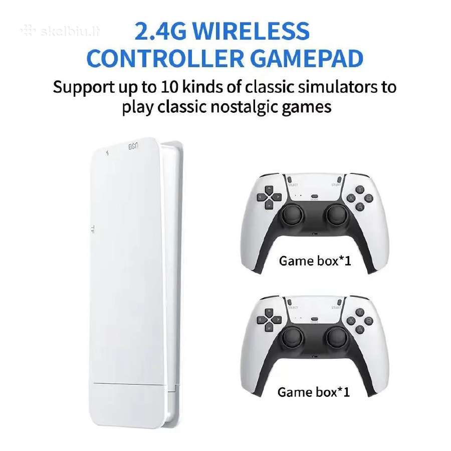 M15 Pro retro žaidimų konsolė, tūkstančiai žaidimų - nuotraukos Nr. 3