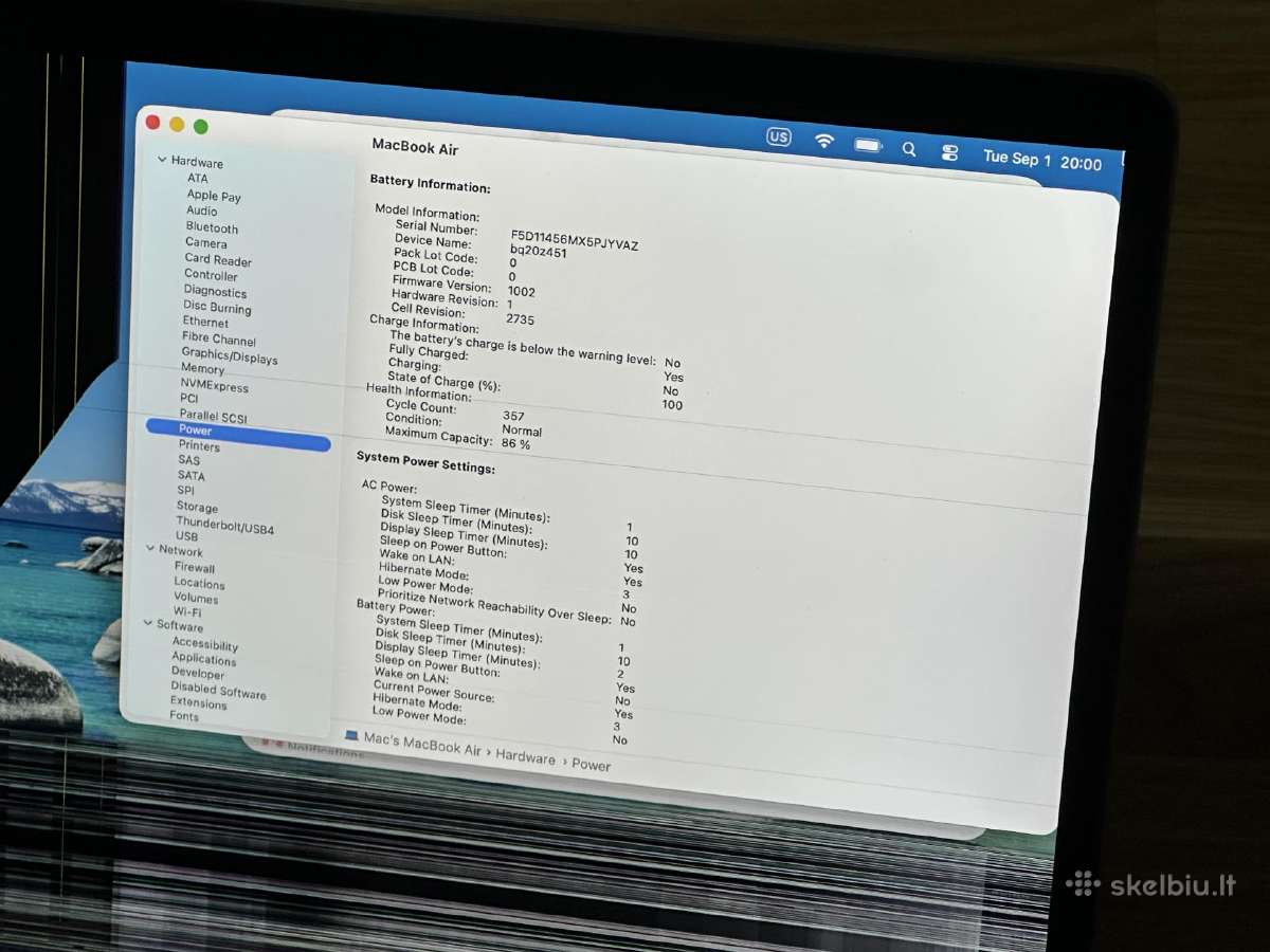 Parduodu MacBook Air M1 256gb Space Gray - nuotraukos Nr. 9