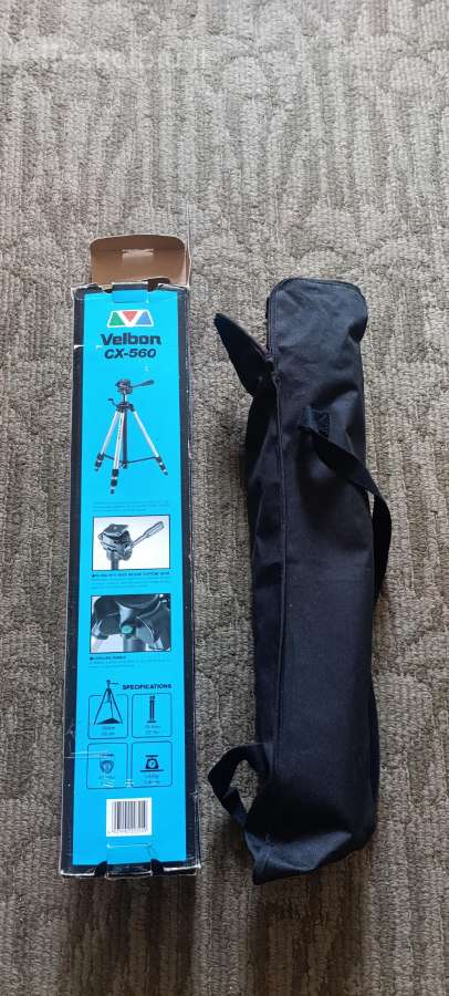 Fotoaparato kameros stovas Velbon CX 560 - nuotraukos Nr. 5