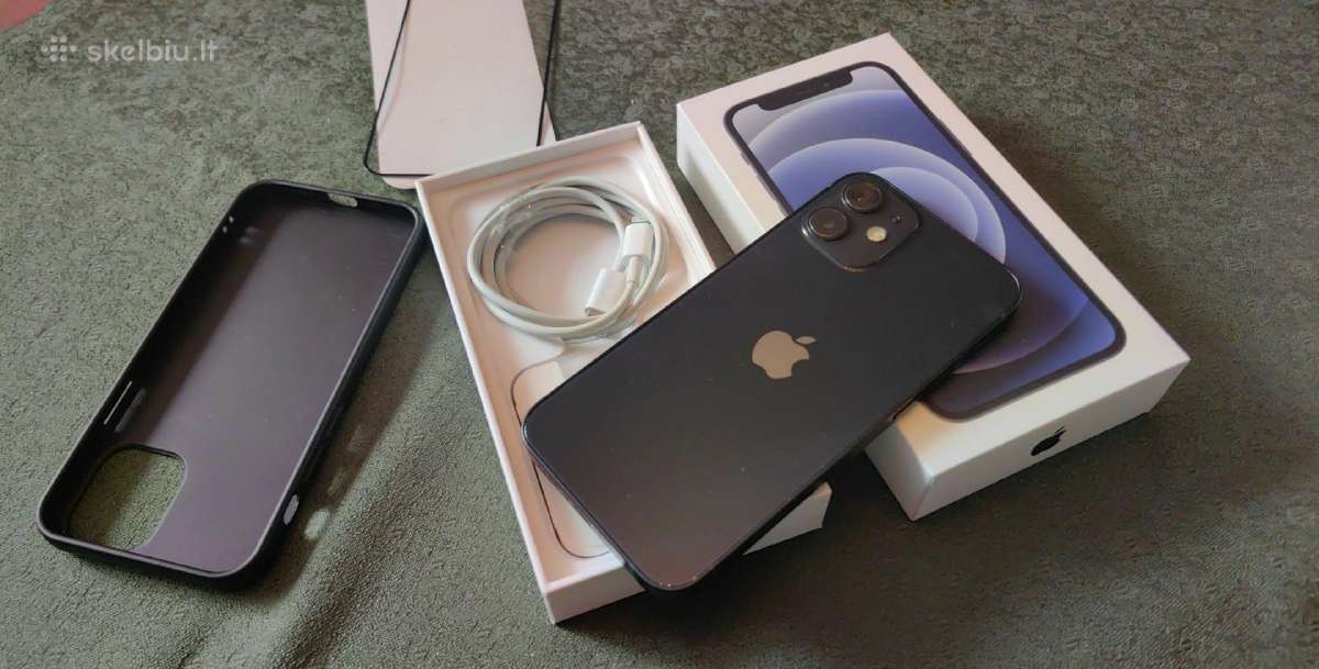 Apple iPhone 12 mini 128gb komplektas dezuteje - nuotraukos Nr. 2