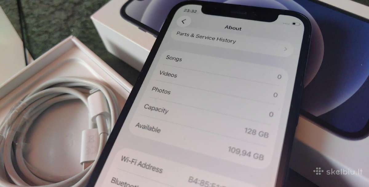 Apple iPhone 12 mini 128gb komplektas dezuteje - nuotraukos Nr. 5