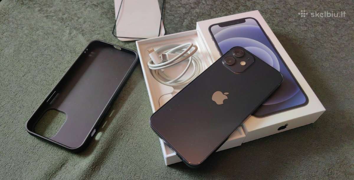 Apple iPhone 12 mini 128gb komplektas dezuteje - nuotraukos Nr. 7